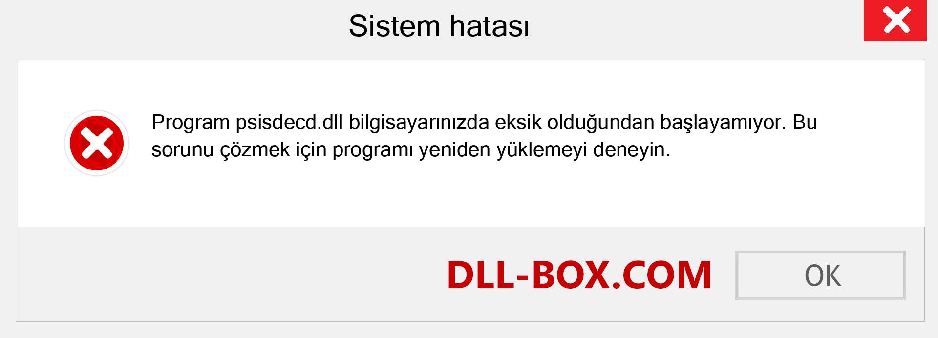 psisdecd.dll dosyası eksik mi? Windows 7, 8, 10 için İndirin - Windows'ta psisdecd dll Eksik Hatasını Düzeltin, fotoğraflar, resimler